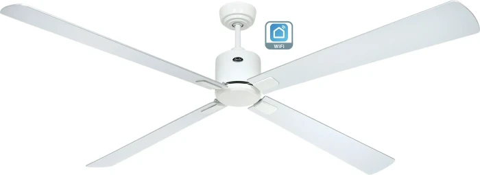 CasaFan Eco Neo III 180 WE-WN/SI WiFi Deckenventilator silber/wenge/weiß