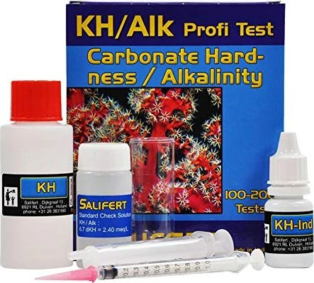 Salifert Karbonathärte Alkalinität KH/Alk Profi Test, 50 Stück
