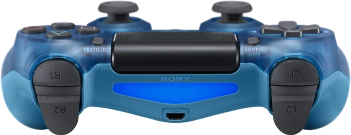 Sony DualShock 4 2.0 Controller wireless Crystal Edition transparent blau (PS4)