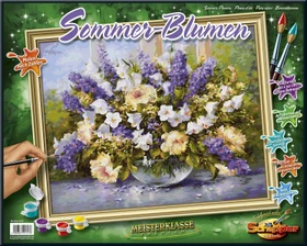 Schipper Arts & Crafts Malen nach Zahlen Sommerblumen
