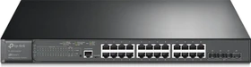 TP-Link SG3400 JetStream Rackmount Gigabit Managed Switch, 24x RJ-45, 4x SFP+, 384W PoE+ (TL-SG3428XMP)
