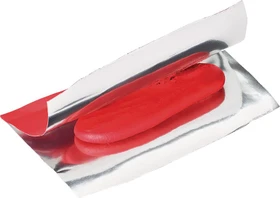 tesa Sugru Klebeknete schwarz/weiß/rot, 3 Stück