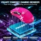 Attack Shark V3 PRO Tri-mode Wireless Gaming Mouse mit Ladestation, BerryRed, inkl. Grip Tape, USB/Bluetooth Vorschaubild