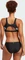 adidas 3-Streifen Bikini-Set schwarz/weiß (Damen) Vorschaubild