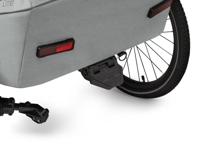 Qeridoo Kidgoo 2 Lite Fahrradanhänger titanium grey (Modell 2026)
