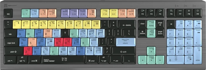 LogicKeyboard Astra 2 Steinberg Cubase Nuendo Mac, USB, DE