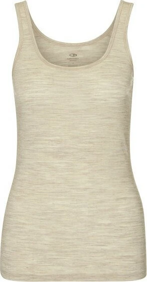 Icebreaker Siren Tank Funktionsshirt ärmellos fawn heather (Damen)
