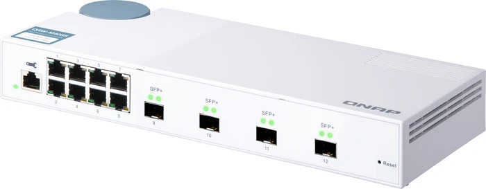 QNAP QSW-M400 Desktop Gigabit Managed Switch, 8x RJ-45, 4x SFP+