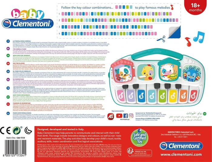 Clementoni Tier-Piano