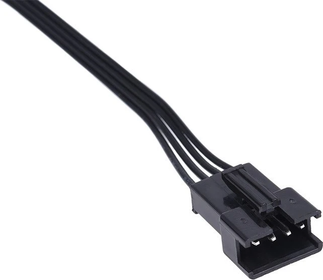 Alphacool 4-Pin RGB Adapterkabel, schwarz