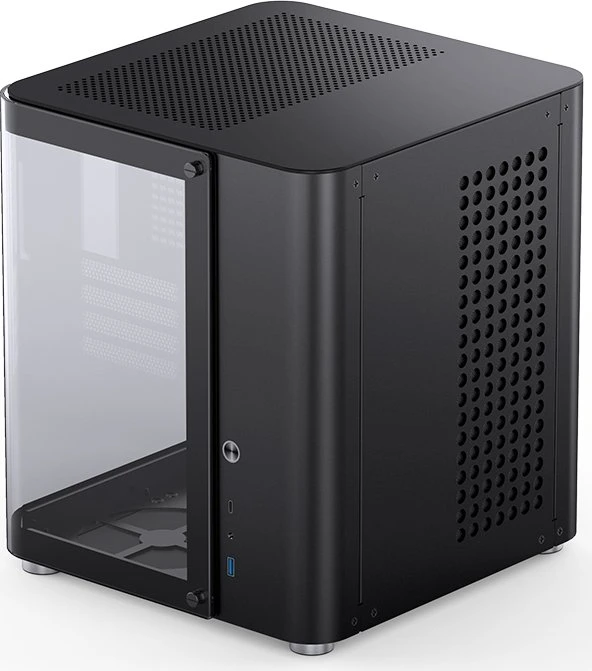 Jonsbo TK-1 2.0 Black, Glasfenster