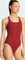 adidas Lanelux Y-Back Badeanzug shadow red (Damen) Vorschaubild