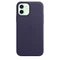 Apple Silikon Case mit MagSafe für iPhone 12/iPhone 12 Pro dunkelviolett Vorschaubild