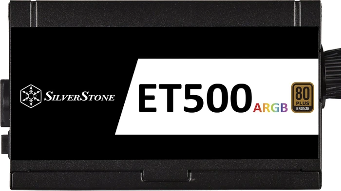 SilverStone Essential ARGB ET500-ARGB 500W, ATX 2.4