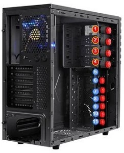 Thermaltake Spacecraft VF-I USB 2.0, Acrylfenster