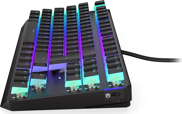 Endorfy Thock TKL Wireless Pudding, PBT, LEDs RGB, hot-swap, Kailh Box BROWN, USB/Bluetooth, DE