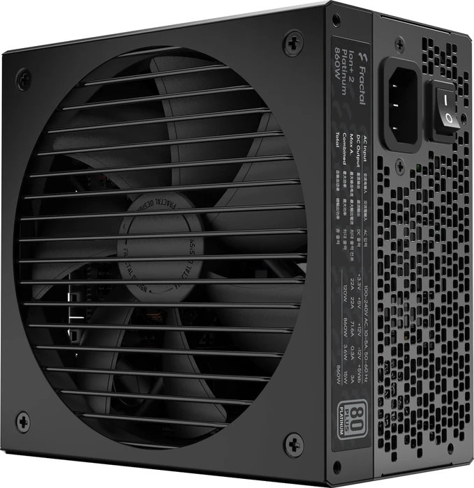 Fractal Design Ion+ 2 Platinum 860W, ATX 2.52