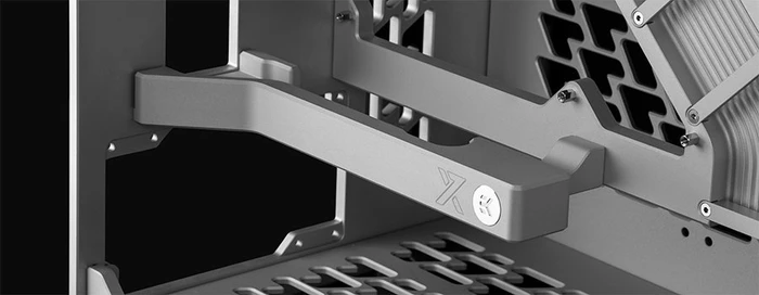 EK Water Blocks EK-Quantum Torsion A60 Silver Limited Edition, silber, Glasfenster