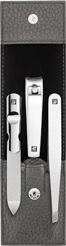 Zwilling Taschen-Etui Maniküre/Pediküre-Set 3-teilig anthrazit