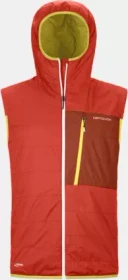 Ortovox Swisswool Piz Duan Funktionsweste cengia rossa (Herren)