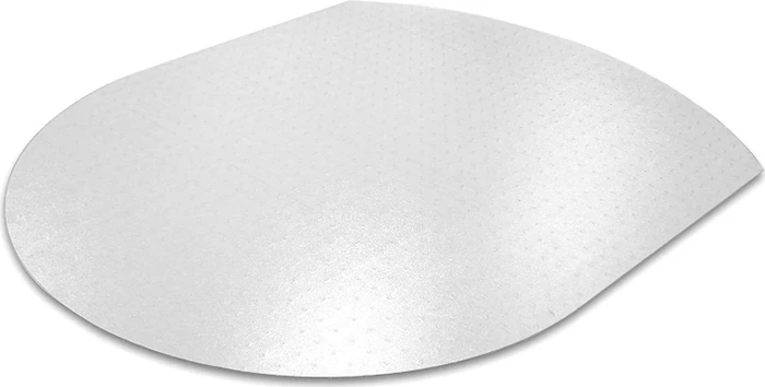 Floortex Cleartex Advantagemat konturierte Bodenschutzmatte für Hartböden, transparent, Vinyl