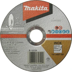 Makita INOX Trennscheibe, 125x1x22.23mm, 10 Stück