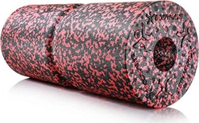 Bodymate Care mittel-hart Faszienrolle black/pepper red
