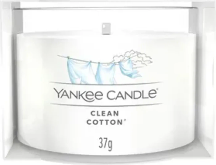 Yankee Candle Clean Cotton Duftkerze, 37g