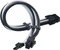 SilverStone PP07E Serie P07E-PCIBW, 6/8-Pin PCIe Verlängerungskabel, 300mm, sleeved schwarz/weiß Vorschaubild