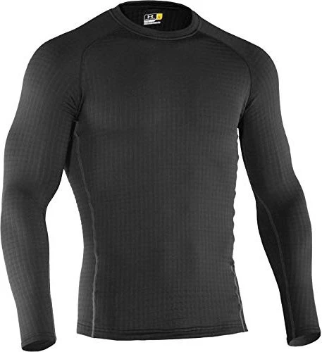 Under Armour Tactical Crew Base Funktionsshirt langarm schwarz (Herren)