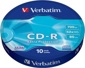Verbatim Extra Protection CD-R 80min/700MB, 52x, 10er Pack