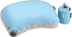 Cocoon Air Core Hood/Camp Pillow Ultralight Reise Kissen light blue/grey
