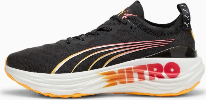 Puma ForeverRun NITRO puma black/sun stream/sunset glow (Damen)