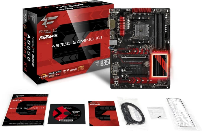 ASRock Fatal1ty AB350 Gaming K4 (AMD AM4)
