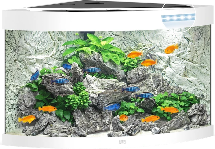 Juwel Trigon 190 LED Aquarium-Set, weiß, 190l