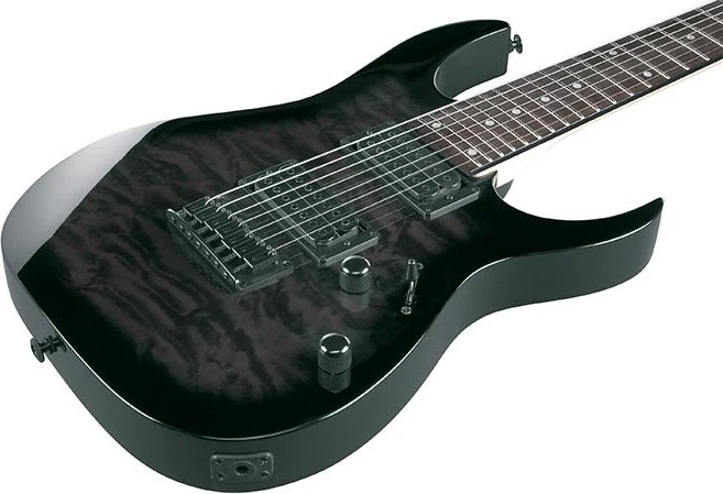 Ibanez GRG7221QA TKS Transparent Black Sunburst