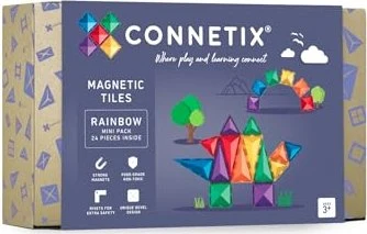 Connetix 24 Rainbow Mini Pack