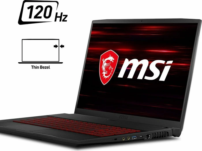 MSI GF75 Thin 10SDR-206, Core i7-10750H, 16GB RAM, 512GB SSD, GeForce GTX 1660 Ti, DE