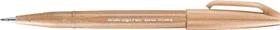 Pentel Brush Sign Pen SES15C hellbraun, 10er-Pack