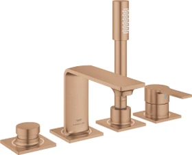 Grohe Allure 4-Loch-Einhand-Wannenkombination warm sunset gebürstet