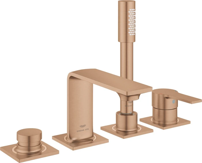 Grohe Allure 4-Loch-Einhand-Wannenkombination warm sunset gebürstet