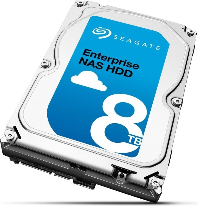 Seagate Enterprise NAS HDD 8TB, 24/7, 512e / 3.5" / SATA 6Gb/s
