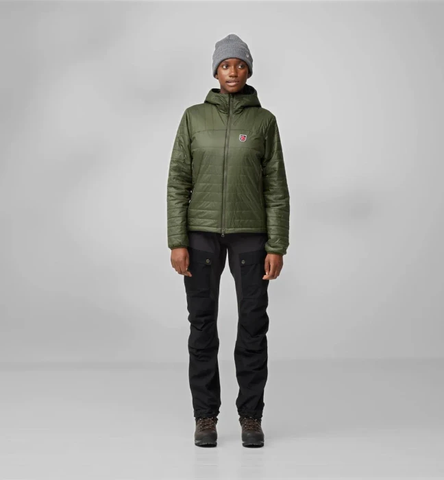 Fjällräven Expedition X-Lätt Hoodie Funktionsjacke deep forest (Damen)