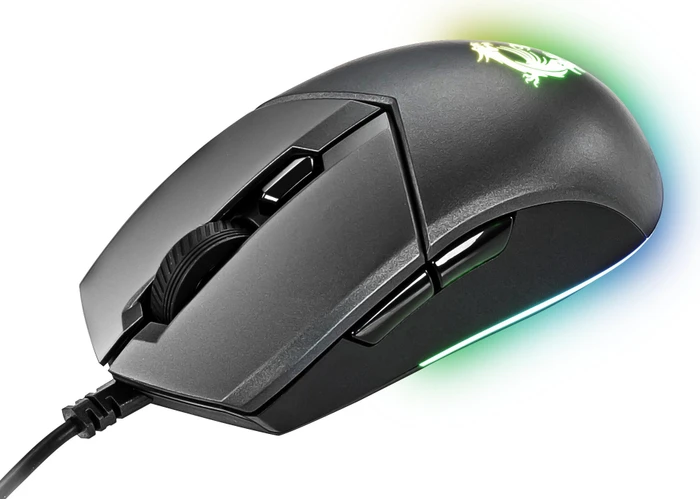 MSI Clutch GM11 Gaming Mouse schwarz, USB