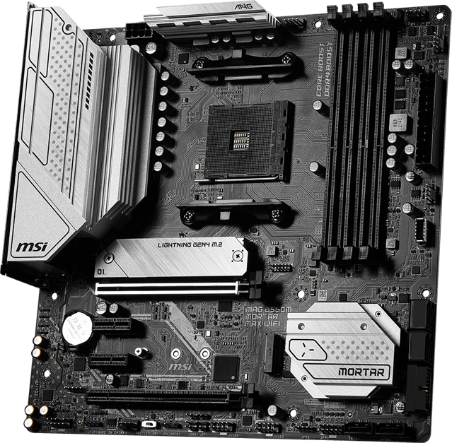 MSI MAG B550M Mortar MAX WIFI (AMD AM4)