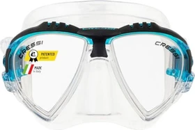 Cressi Matrix Tauchermaske clear/aquamarine