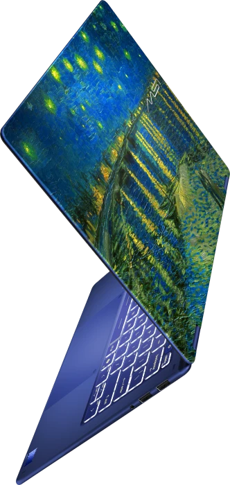 MSI Prestige 14 Flip AI+ Starry Night Over the Rhone-273N, Star Blue, Core Ultra X9 378H, 32GB RAM, 1TB SSD, DE, Vincent van Gogh Edition
