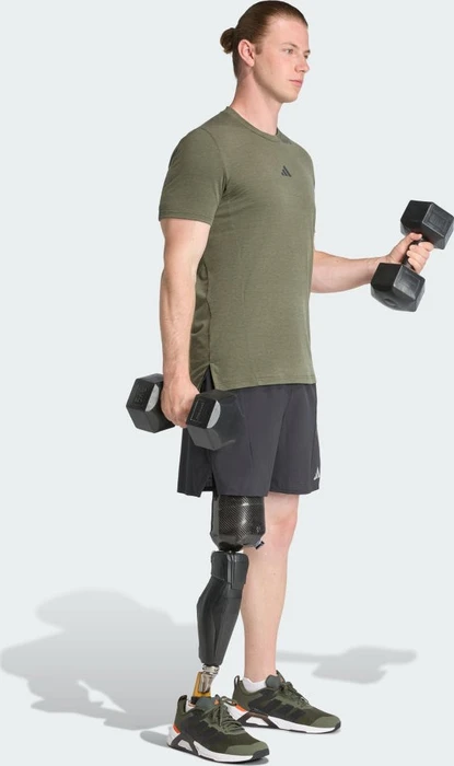 adidas Designed For Training Workout Funktionsshirt kurzarm night cargo (Herren)