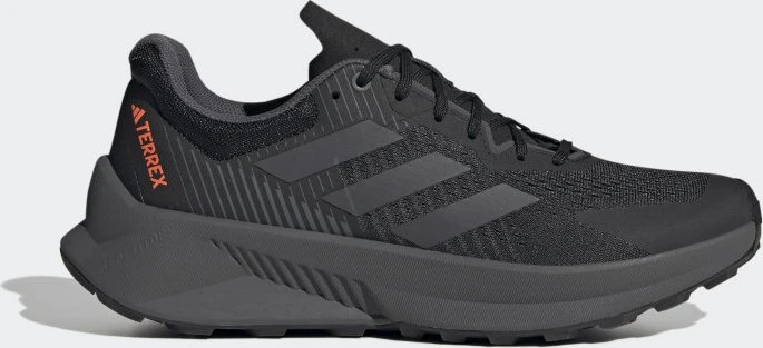 adidas Terrex Soulstride Flow core black/grey six/impact orange (Herren)
