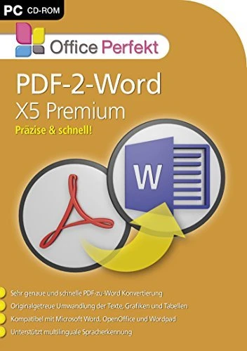 bhv PDF2Word X5 Premium (deutsch) (PC)